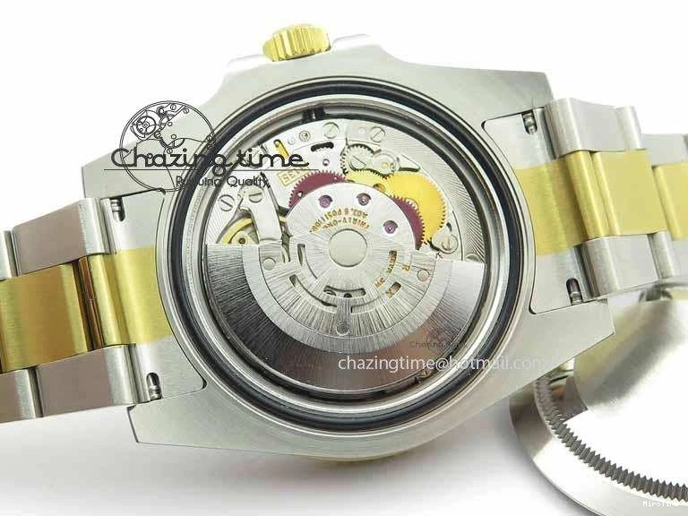 MiroTime 0410 Functional Submariner 116613 LB JF 1:1 Best Edition Blue Dial On SS YG Bracelet SH 3724